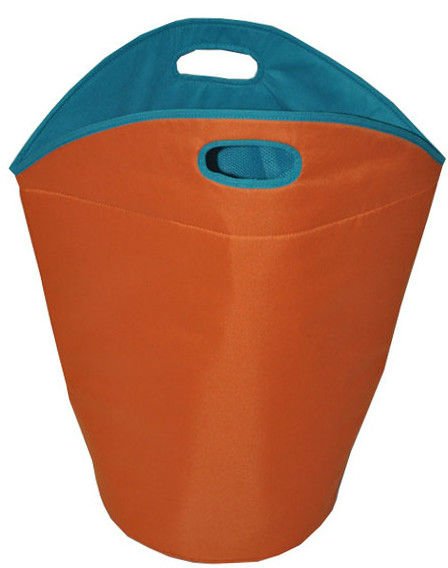 The retro simple laundry bag with handle