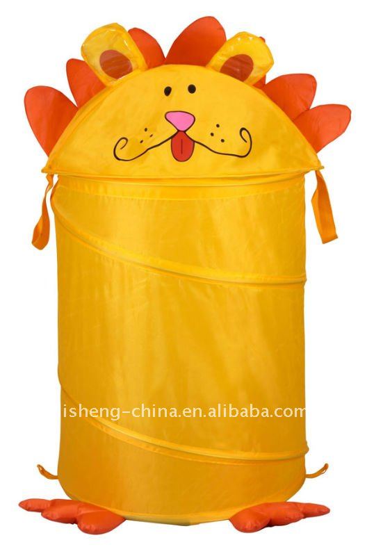 Kids can do Lovely foldable Animal pop-up laundry hamper