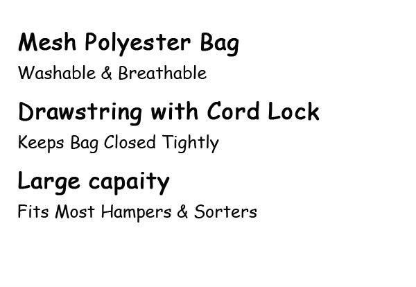 Folding clothes mesh wash bag